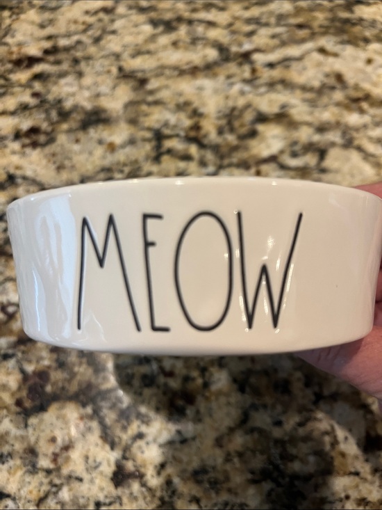Rae Dunn Other - NWOT Rae Dunn MEOW Food Bowl